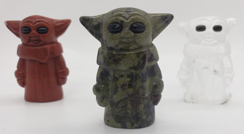 Alien Child, Stone figurine