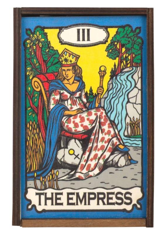 Box, Tarot -3- The Empress Full Color Medium Stash Box