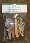 Smudging Trio: White Sage, Palo Santo and Yerba Santa