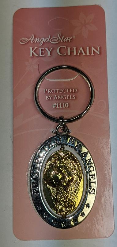 Keychain, Protected By Angels