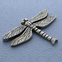 Pocket Totem, Dragonfly, Pewte