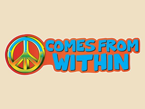 Sticker, Peace from Within