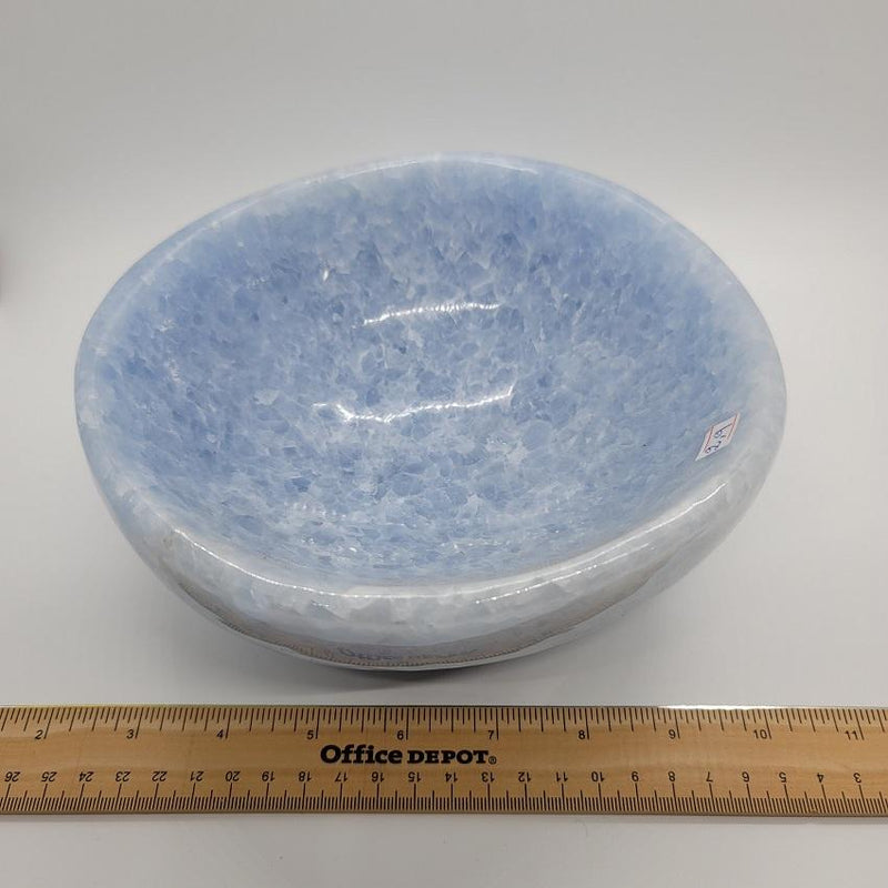 Bowl, Calcite/Blue 2.9kilos