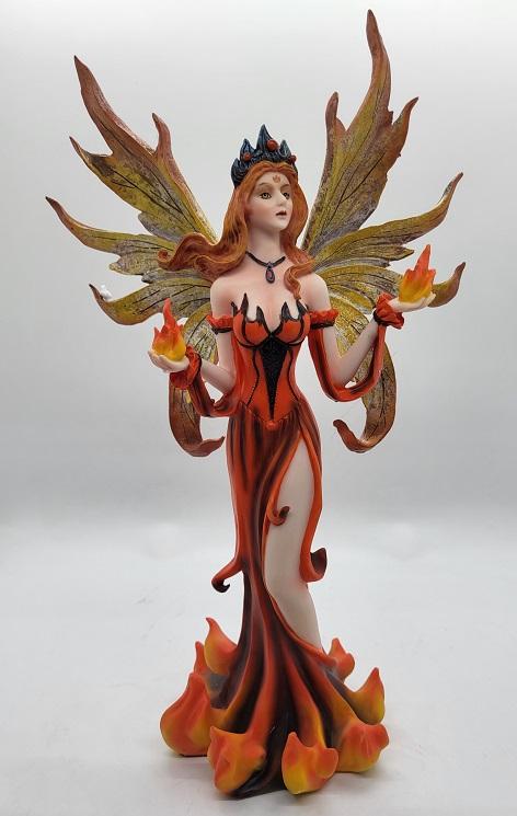 Fire Fairy 11" tall - ForHeavenSake