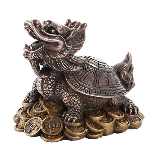 Gold Fengshui Money Dragon Turtle