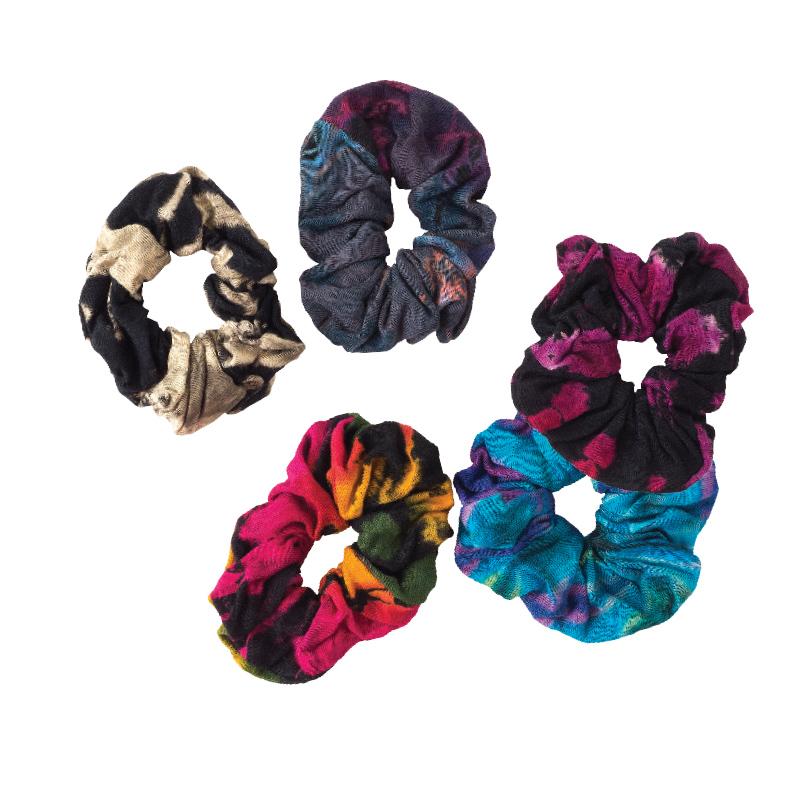 Headband, Scrunchie Tie Dye  Assorted Colors