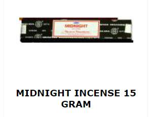 Incense, Nag Midnight 15gr. Sticks - ForHeavenSake