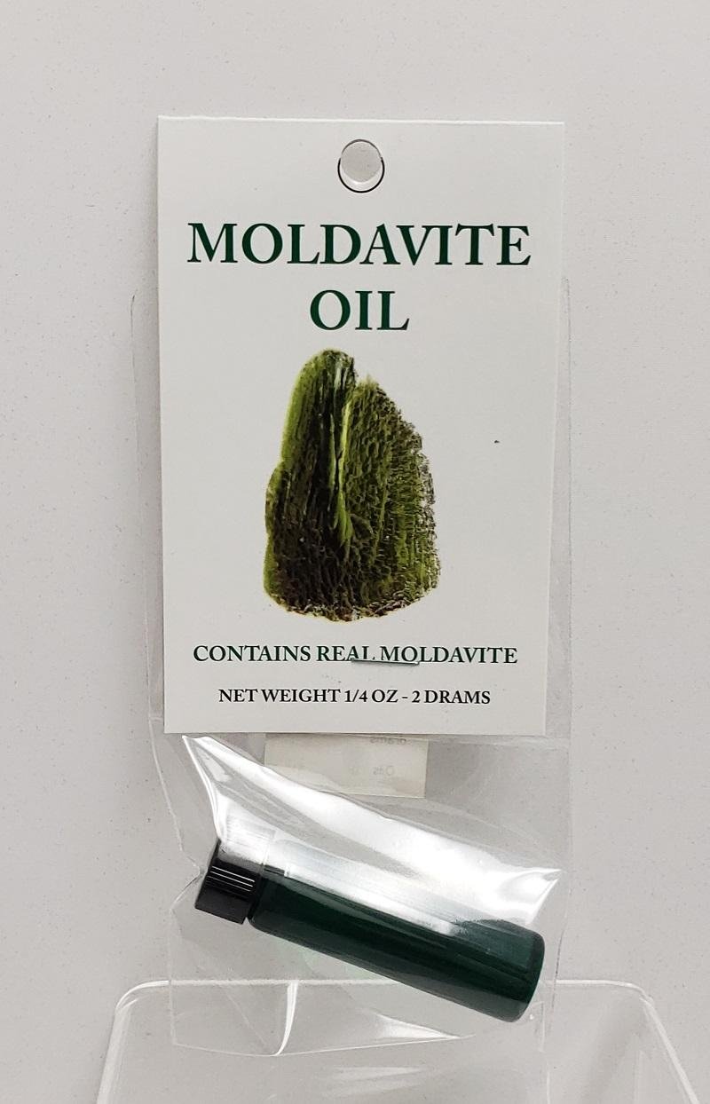 Oil Moldavite 14 oz-2 drams