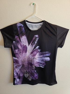 Womens Amethyst Shirt 100% Polyester (Front)