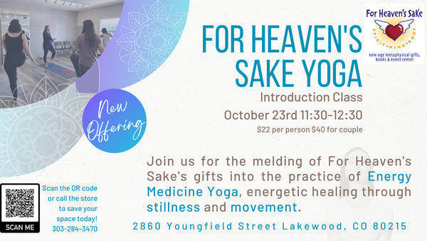 For Heaven's Sake Yoga Now Available