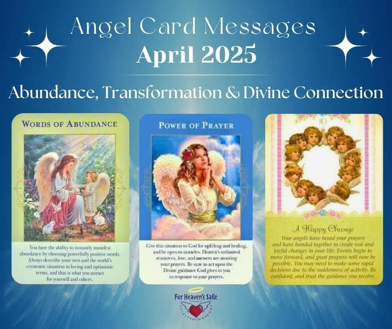 Angel Card Messages for April 2025