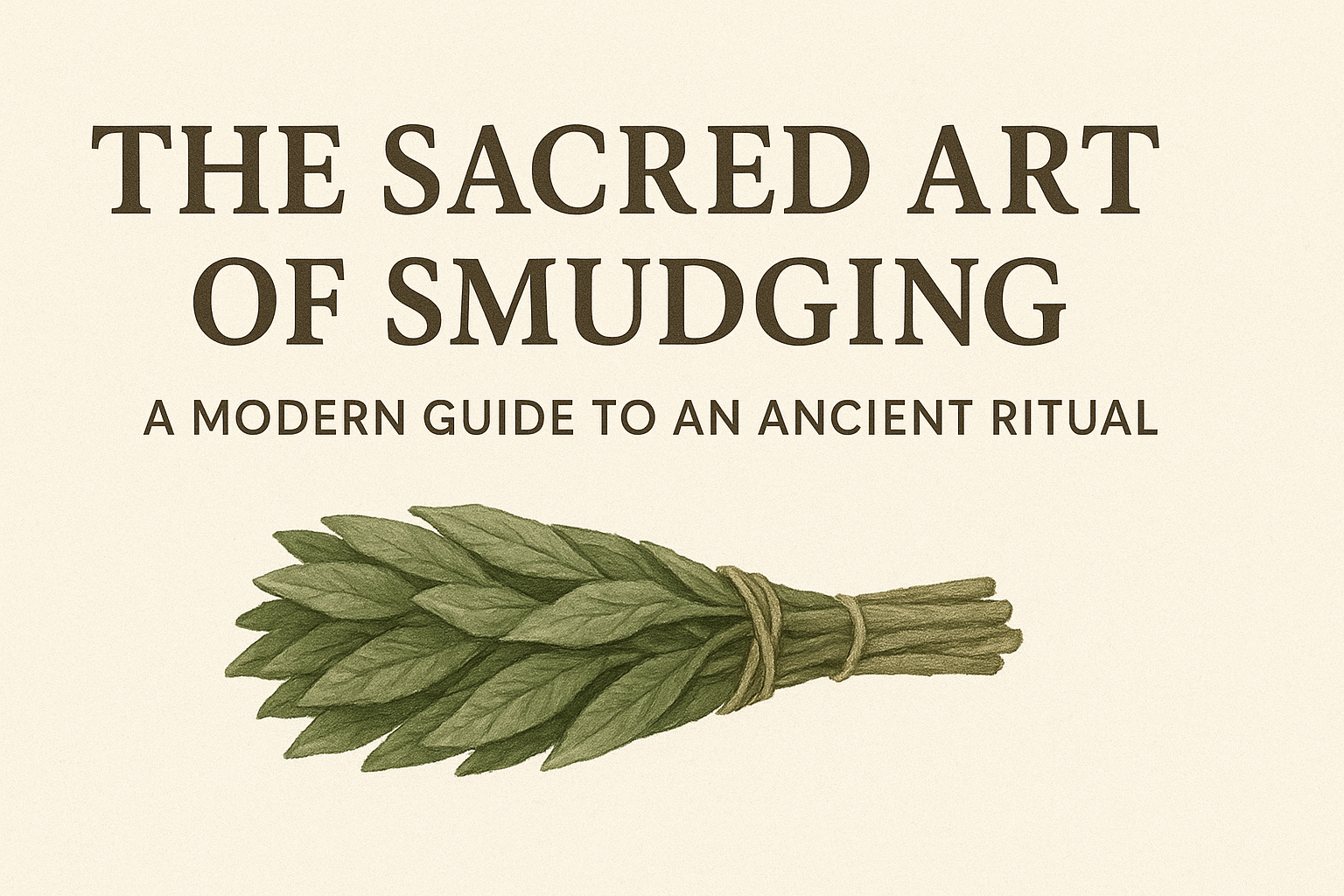 The Sacred Art of Smudging