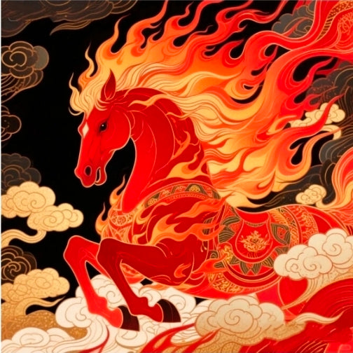 2026 - Year of the Yang Fire Horse, Ignite by Gaela Morrison