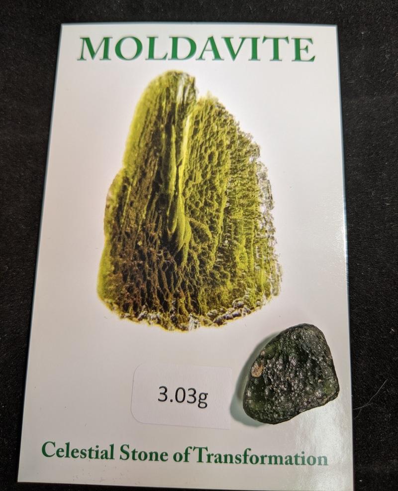 Moldavite - Rough Chunks 2 to 8grams