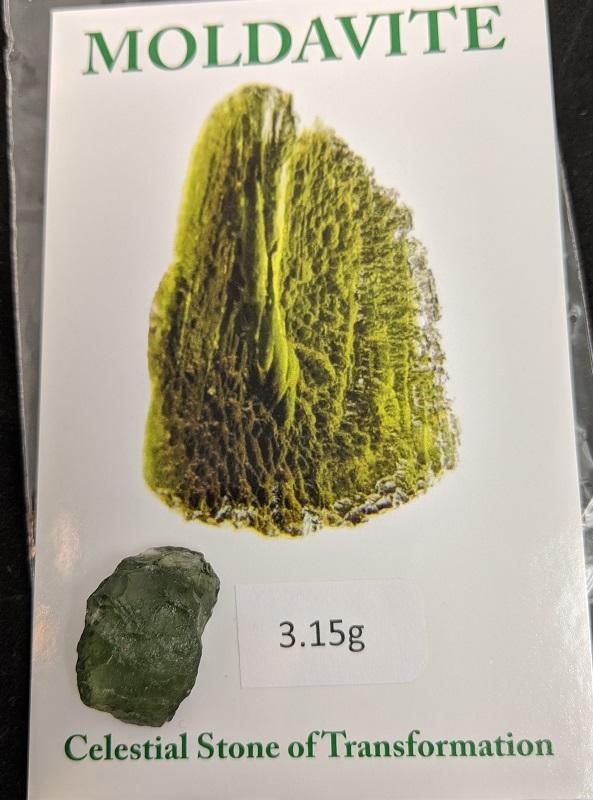 Moldavite - Rough Chunks 2 to 8grams