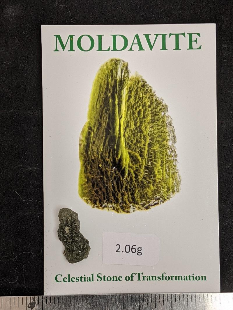 Moldavite - Rough Chunks 2 to 8grams