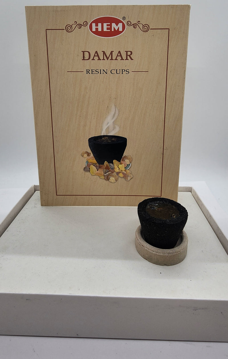 HEM Resin Cups - Damar (Box of 10)