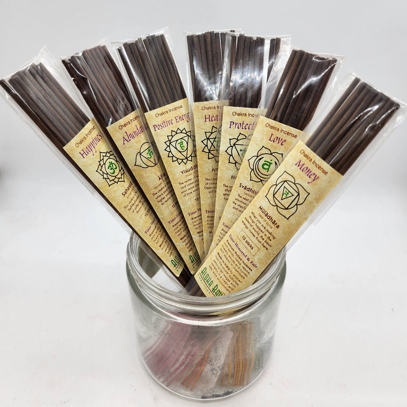 Incense, Chakra Sticks 12 sticks