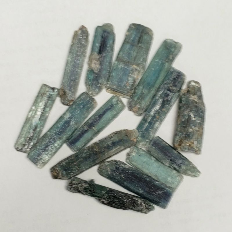 Kyanite Ocean Blue, Raw Blades