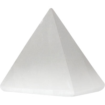 Pyramid, Selenite 2" x 2"