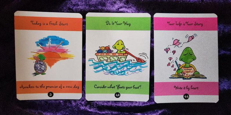 Turtle Wisdom Personal Illumination Cards