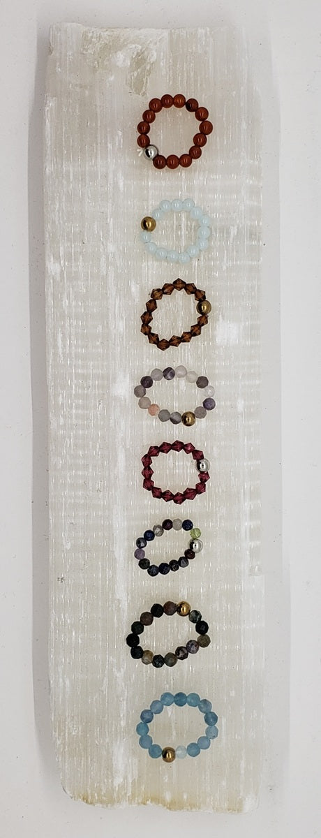 Rings, 4mm Bohemian Stretch