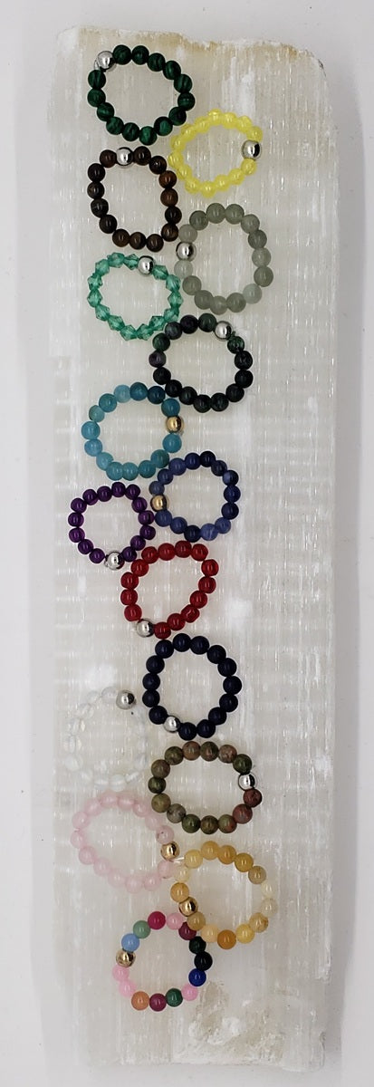 Rings, 4mm Bohemian Stretch - ForHeavenSake