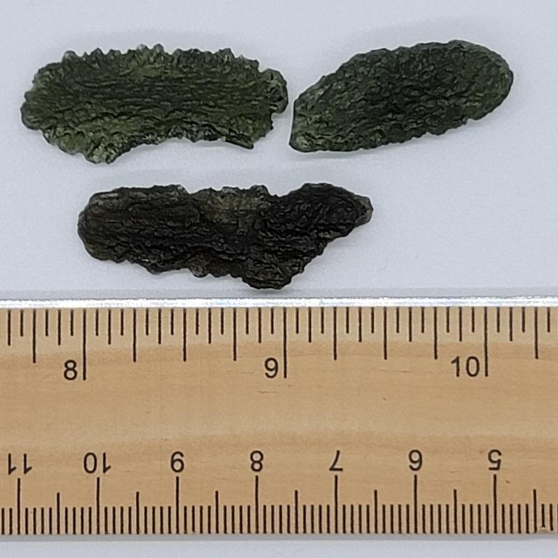 Moldavite - Rough Chunks 2 to 8grams