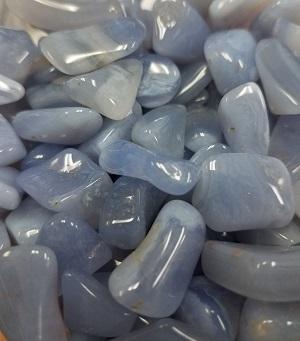 AGATE/BLUE - Tumbled B+ LG