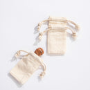 Bag, Muslin/White 2x3 w/drawstring