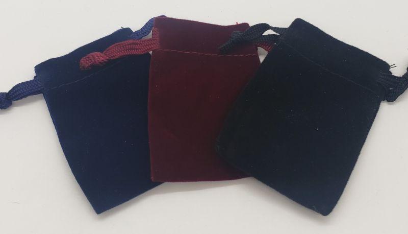 Bag, Velvet, Unlined, 2X2