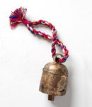 Bell, Single 2.5in. Copper w-Red, White, Blue & Silver String