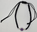Bracelet, Amethyst Cabochon