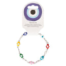 Bracelet, Evil Eye Multi-color Hamsa