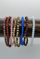 Bracelet, Power 4mm Assorted Stones