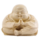 Buddha, Resin/Tan (white) Sitting