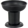 Candle Holder, Black Metal Pillar