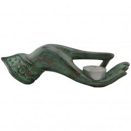 Candle Holder, Serenity Hand Tea Light