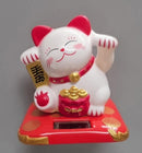 Cat, Lucky Waving 3" White