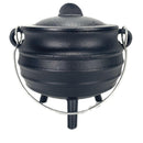 Cauldron, 5in. w-Lid, Ribbed