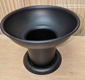 Candle Holder, Black Metal