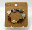 Bracelet, Chakra Stone 6mm w/Flats