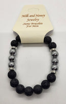 Bracelet, 10MM size in assorted gemstones