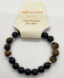 Bracelet, 10MM size in assorted gemstones