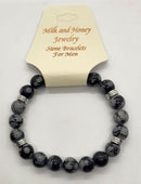 Bracelet, 10MM size in assorted gemstones