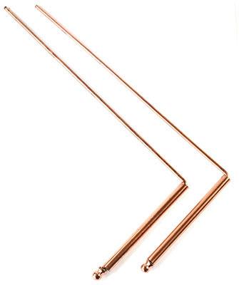 Dowsing Rods, Copper 12in. x 4.75in. set of 2 w/Bag