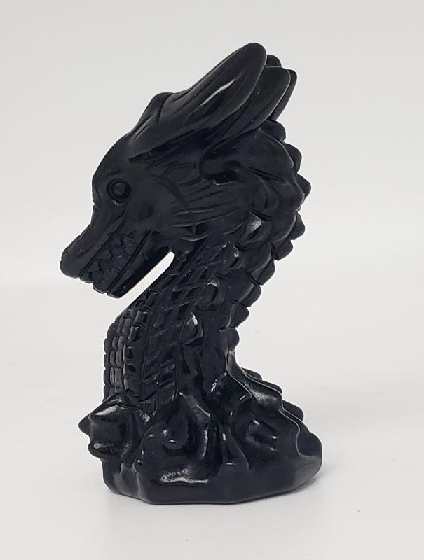 Dragon Bust, Black Obsidian