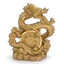 Dragon, with Gold Coins 7in.