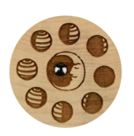 Dreambox, Wood 1.5in. diameter