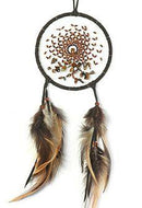 Dreamcatcher, 4in. Energy Flow-Brown